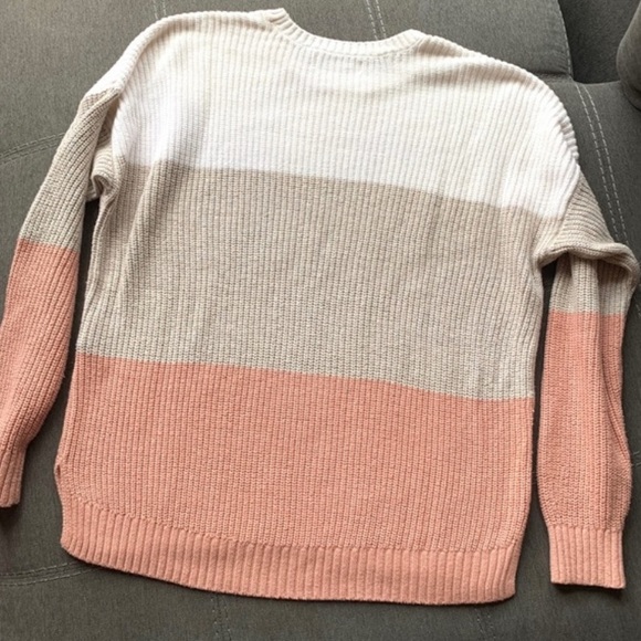 Hollister Knit Colorblock Crewneck 